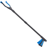 Grabber Reacher Tool, [Newest Version] Long 32” Steel Foldable Pick Up Stick with Strong Grip Magnetic Tip For Store Shelves, Lightweight Trash Picker Claw Reacher Grabber Tool for Elderly - by Luxet