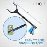 Copy of Grabber Reacher Tool, [Newest Version] Long 19” Steel Foldable Pick Up Stick with Strong Grip Magnetic Tip For Store Shelves, Lightweight Trash Picker Claw Reacher Grabber Tool for Elderly - by Luxet